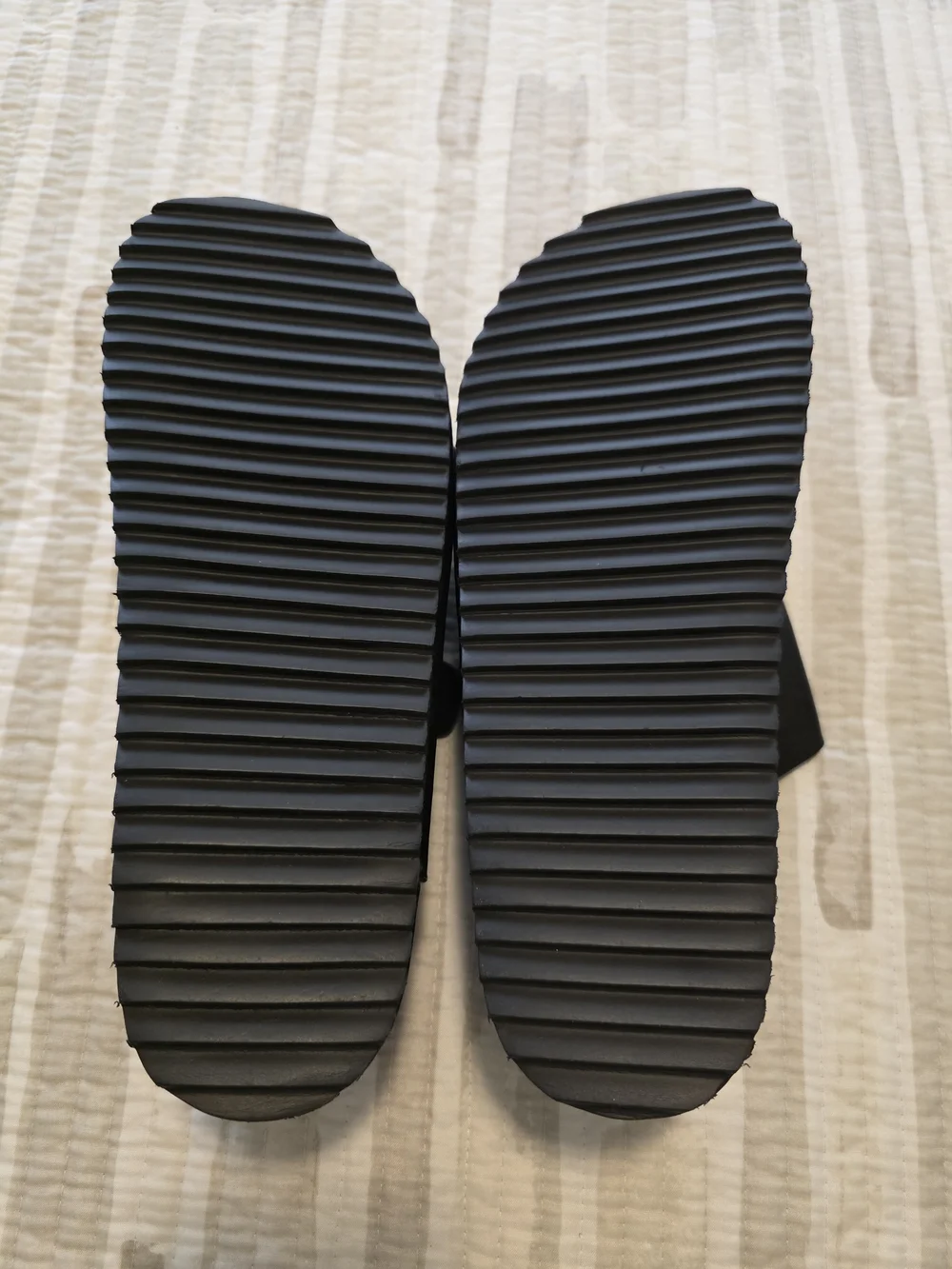 Corkys Black Double-Buckle Platform Slide Sandals